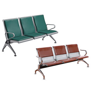 Infusion chair， three-seater stainless steel drip chair，medical hospital clinic row chair，infusion sofa waiting chair