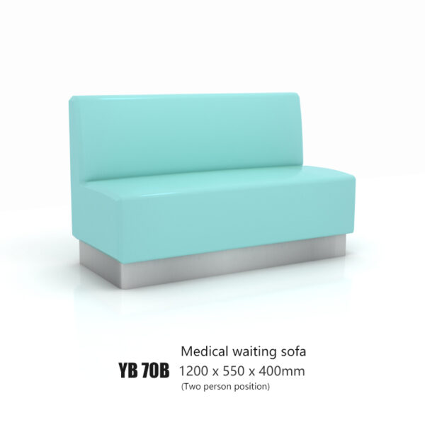 Infusion chair， three-seater stainless steel drip chair，medical hospital clinic row chair，infusion sofa waiting chair,cenema sofa – Image 3