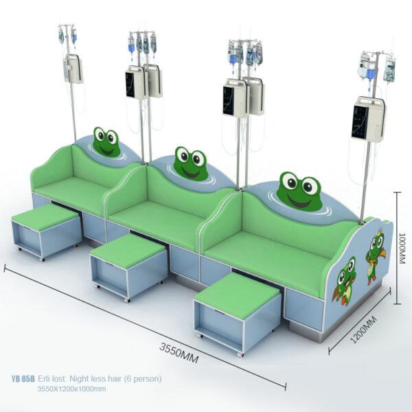 Infusion chair single， three-seater stainless steel drip chair，medical hospital clinic row chair，infusion sofa waiting chair